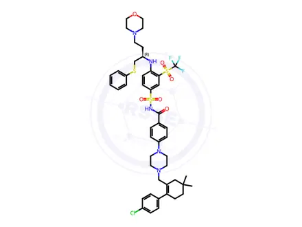 Chemical structure of Navitoclax