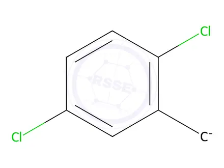 Chemical structure of 2,5-DICHLOROBENZYLMAGNESIUM CHLORIDE