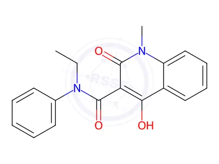 Chemical structure of Laquinimod Impurity 35