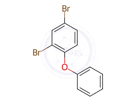 Chemical structure of 2,4-Dibromodiphenyl Ether