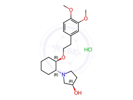 Chemical structure of Vernakalant HCl