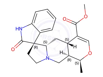 Chemical structure of Mitraphylline