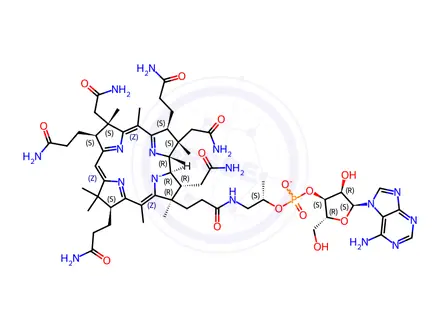 Chemical structure of pseudovitamin B12