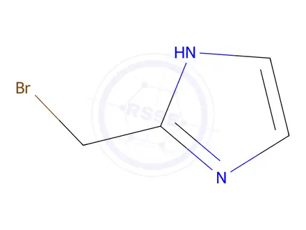 Chemical structure of 2-(Bromomethyl)imidazole