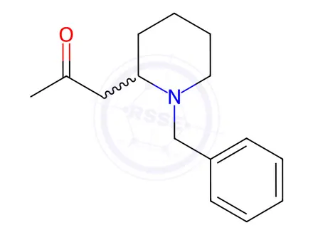 Chemical structure of 1-(1-Benzylpiperidin-2-yl)propan-2-one