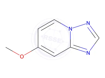 Chemical structure of 7-methoxy-[1,2,4]triazolo[1,5-a]pyridine