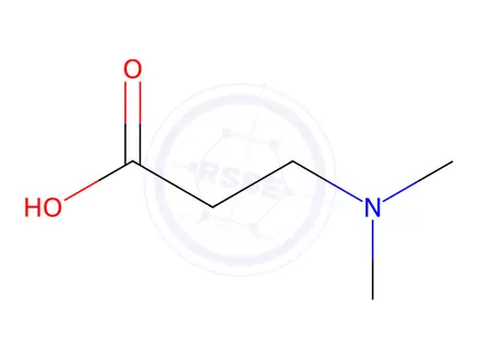 Chemical structure of N,N-Dimethyl-beta-alanine