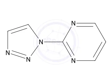 Chemical structure of 2-(1H-1,2,3-Triazol-1-yl)pyrimidine