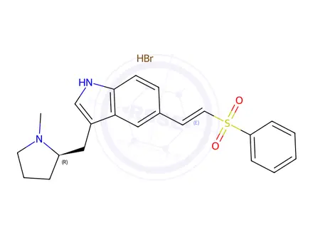 Chemical structure of Eletriptan Related Compound A