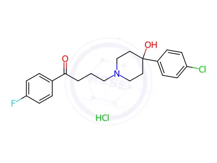 Chemical structure of Haloperidol Hydrochloride