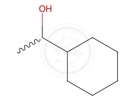Chemical structure of 1-Cyclohexylethanol