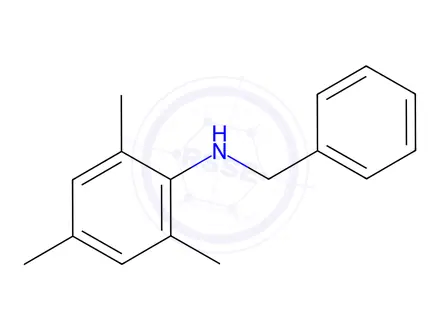 Chemical structure of N-Benzyl-2,4,6-trimethylaniline