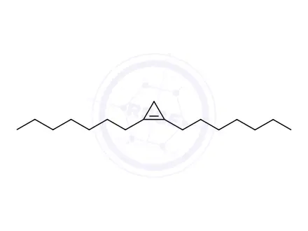 Chemical structure of 1,2-Diheptylcyclopropene