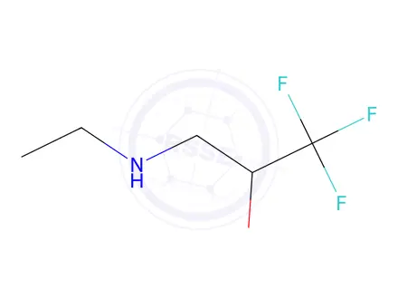 Chemical structure of 3-(Ethylamino)-1,1,1-trifluoropropan-2-ol