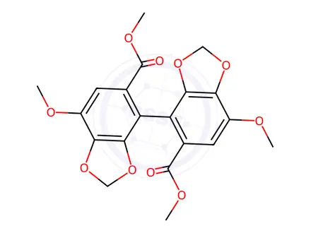 Chemical structure of Bifendate