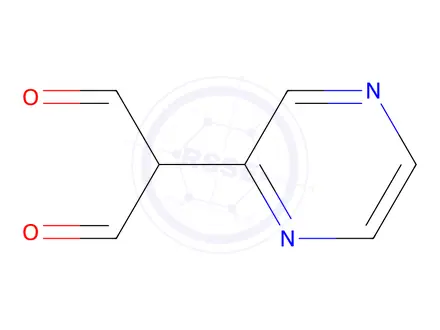 Chemical structure of 2-(2-PYRAZINYL)MALONDIALDEHYDE