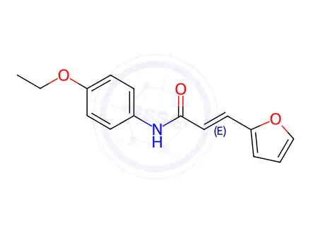 Chemical structure of N-(4-Ethoxyphenyl)-3-(furan-2-yl)acrylamide