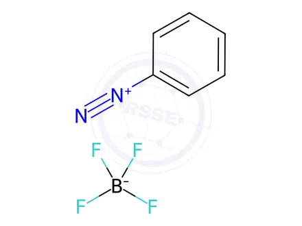 Chemical structure of Benzenediazonium tetrafluoroborate