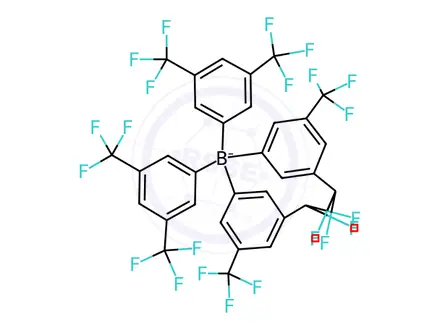 Chemical structure of 1,5-Cyclooctadiene{(4S)-(+)-2-[(5S)-6-(diphenylphosphino)spiro[4.4]nona-1.6-dien-1-yl]-4,5-dihydro-4-benzyloxazole}iridiuM(I) tetrakis[3,5-bis(trifluoroMethyl)phenyl]borate
