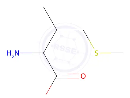 Chemical structure of Valine, 4-(methylthio)-, (R*,R*)-(9CI)