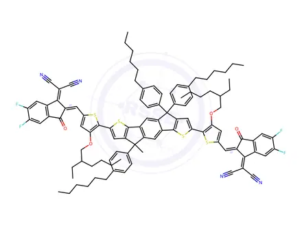 Chemical structure of IEICO-4F