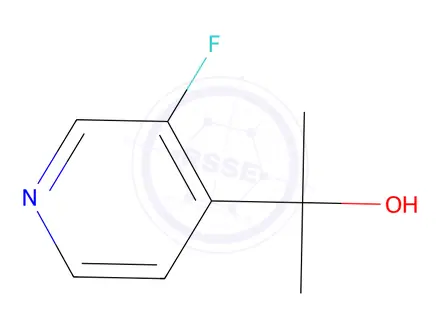 Chemical structure of 2-(3-Fluoropyridin-4-yl)propan-2-ol