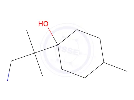 Chemical structure of 1-(1-Amino-2-methylpropan-2-yl)-4-methylcyclohexan-1-ol