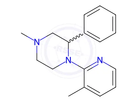 Chemical structure of Mirtazapine EP Impurity E