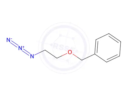Chemical structure of ((2-azidoethoxy)methyl)benzene