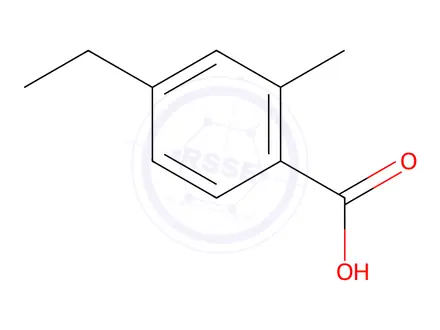 Chemical structure of 4-Ethyl-2-methylbenzoic acid