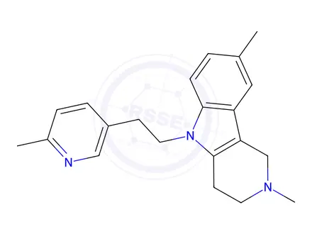 Chemical structure of Dimebon