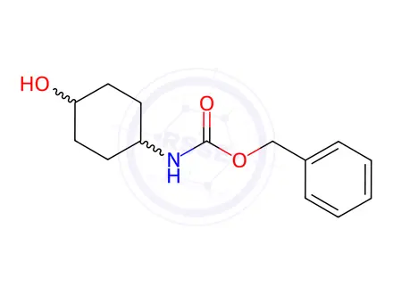 Chemical structure of Benzyl (trans-4-Hydroxycyclohexyl)carbamate