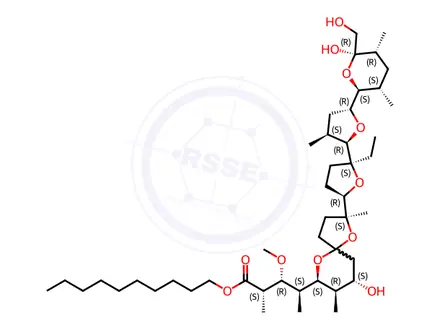 Chemical structure of Monensin Impurity 3