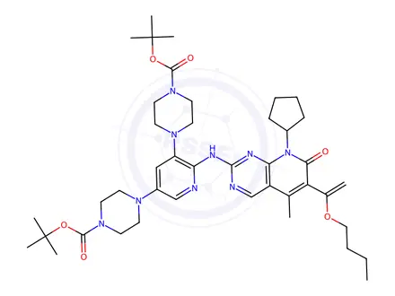 Chemical structure of Palbociclib Impurity 15