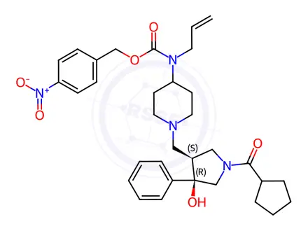 Chemical structure of Nifeviroc