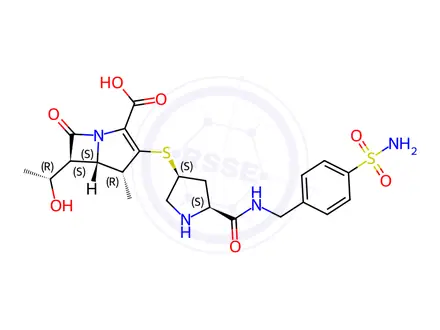Chemical structure of Benapenem