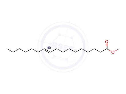 Chemical structure of Methyl trans-10-heptadecenoate(C17:1T)