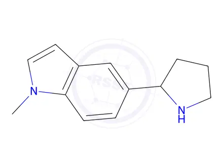 Chemical structure of 1-Methyl-5-(pyrrolidin-2-yl)-1H-indole
