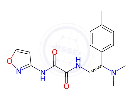 Chemical structure of N1-(2-(Dimethylamino)-2-(p-tolyl)ethyl)-N2-(isoxazol-3-yl)oxalamide