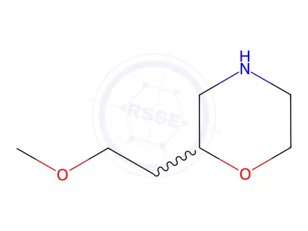 Chemical structure of 2-(2-Methoxyethyl)morpholine