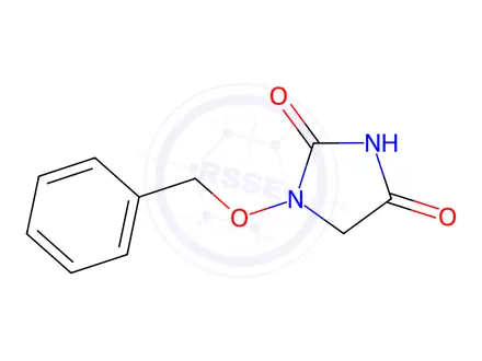 Chemical structure of 1-(Benzyloxy)iMidazolidine-2,4-dione