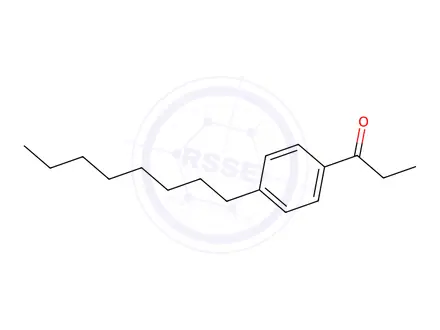 Chemical structure of 1-(4-Octylphenyl)propan-1-one