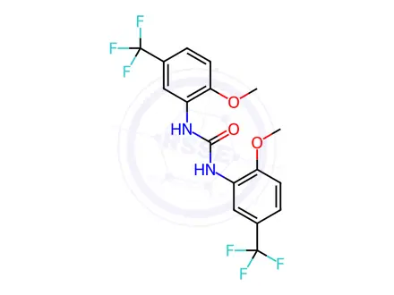 Chemical structure of Letermovir Impurity 208