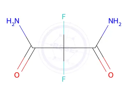 Chemical structure of 2,2-Difluoromalonamide