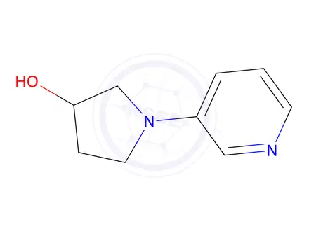 Chemical structure of 1-(pyridin-3-yl)pyrrolidin-3-ol