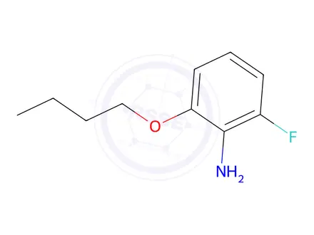 Chemical structure of 2-Butoxy-6-fluoroaniline