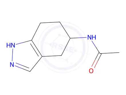 Chemical structure of N-(4,5,6,7-Tetrahydro-2H-indazol-5-yl)acetamide