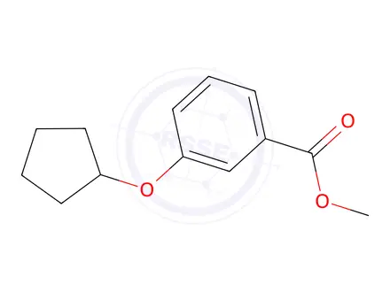 Chemical structure of Methyl 3-(cyclopentyloxy)benzoate