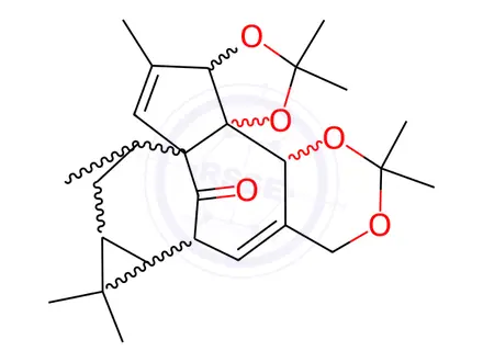 Chemical structure of Ingenol Impurity 4