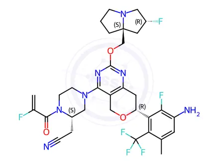 Chemical structure of Elisrasib Impurity 4
